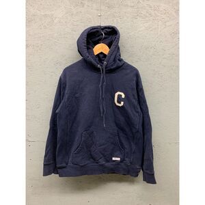 Covernat Mens XL Navy Blue Letter C Hoodie Sweatshirt‎ Casual Streetwear Korea